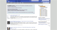 Desktop Screenshot of midasjournal.org